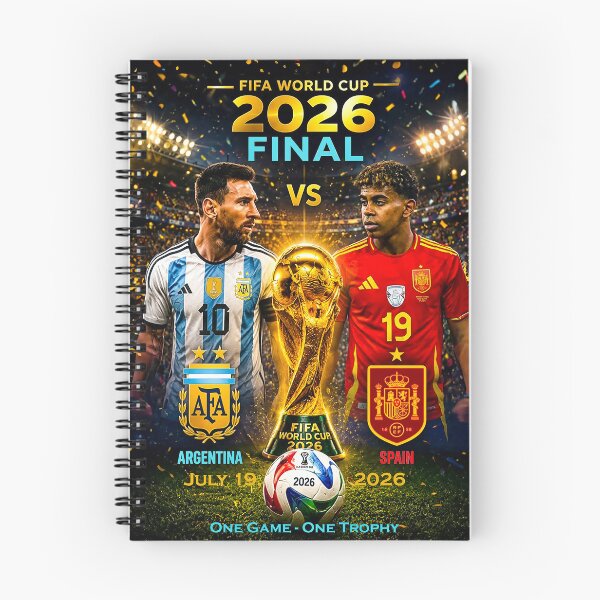 Item preview, FIFA 2026 WORLD CUP FINAL- Argentina vs Spain - One Game - One Trophy designed and sold by DBM Photo Art 1.