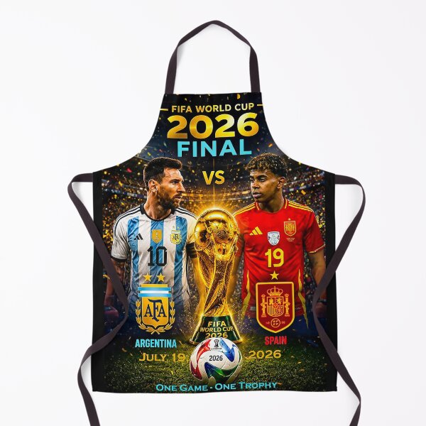 Item preview, FIFA 2026 WORLD CUP FINAL- Argentina vs Spain - One Game - One Trophy designed and sold by DBM Photo Art 1.