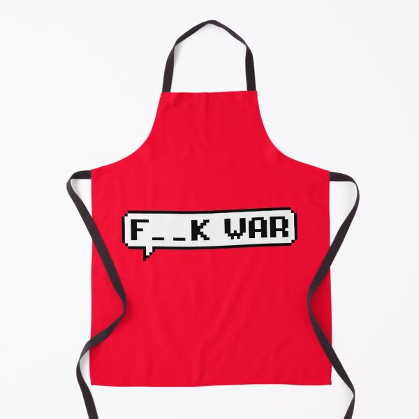 Item preview, F__K War Pixel Speech Bubble – Bold Anti War Statement Design designed and sold by PixelPuncheur.