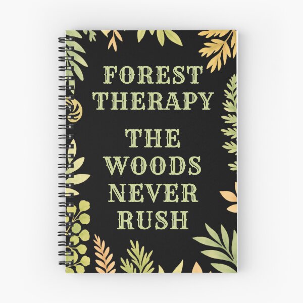 Item preview, Forest Therapy - The Woods Never Rush designed and sold by WildArtStudioPL.