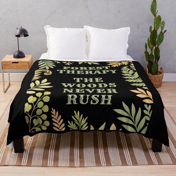 Item preview, Forest Therapy - The Woods Never Rush designed and sold by WildArtStudioPL.