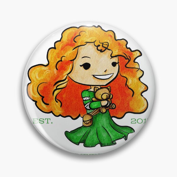 Item preview, Merida teddy bear designed and sold by vsolisart.