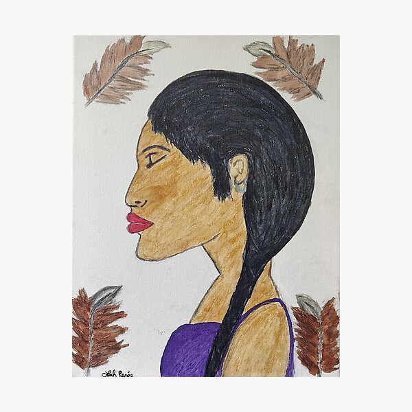 Item preview, Ojibwa Woman designed and sold by Fireinfaith by Leah Renée .