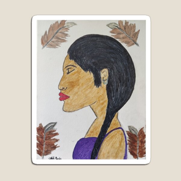 Aperçu de l'œuvre Femme Ojibwa créée et vendue par Fireinfaith by Leah Renée .