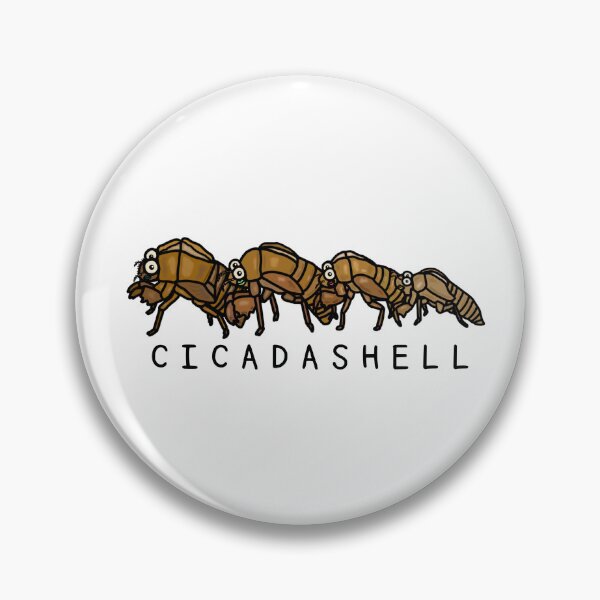 Item preview, Cute CICADA SHELL designed and sold by kanaehonkawa.