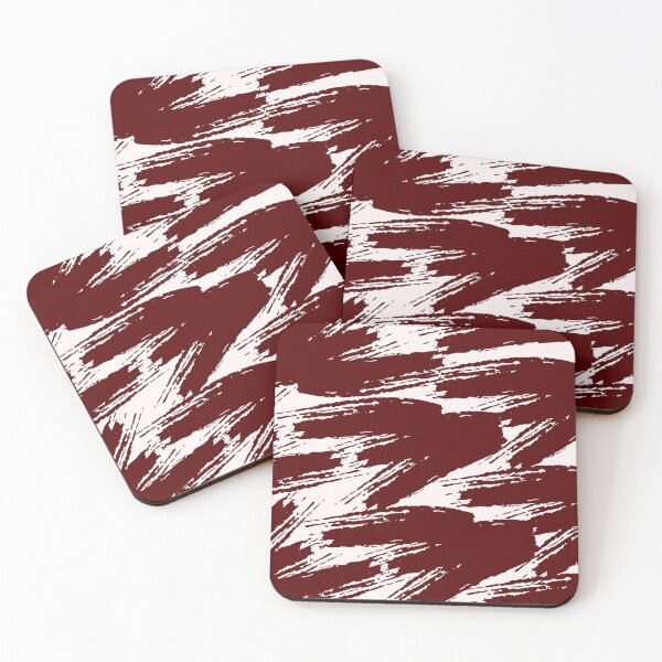 Item preview, Brush Study No. 34 | Bordeaux | Deep Burgundy Abstract Wall Art designed and sold by KleanGirlAesthetics.