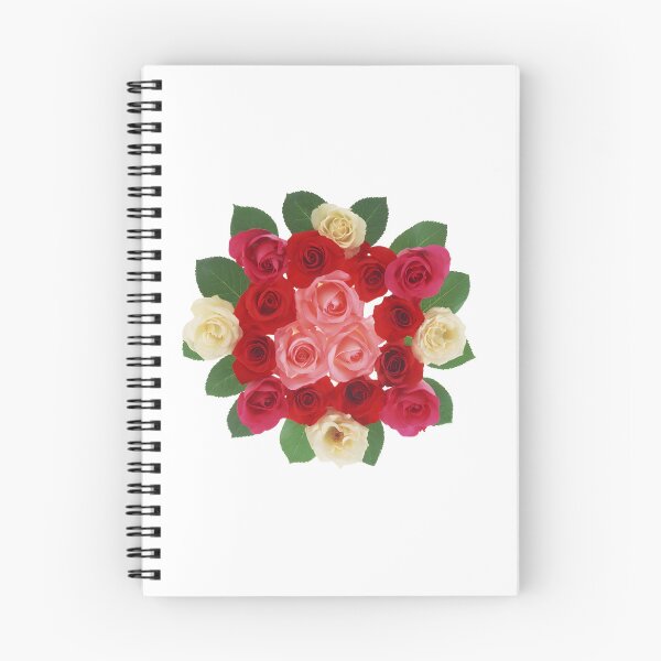 Item preview, Circular Bouquet of Vibrant Multicolored Roses designed and sold by interdesigner.