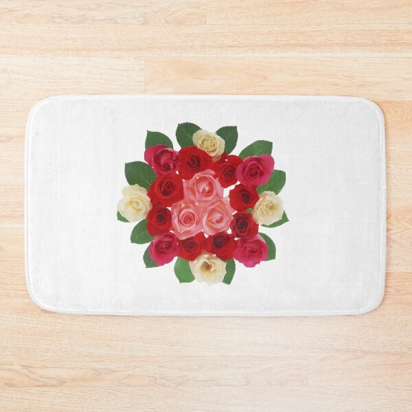 Item preview, Circular Bouquet of Vibrant Multicolored Roses designed and sold by interdesigner.