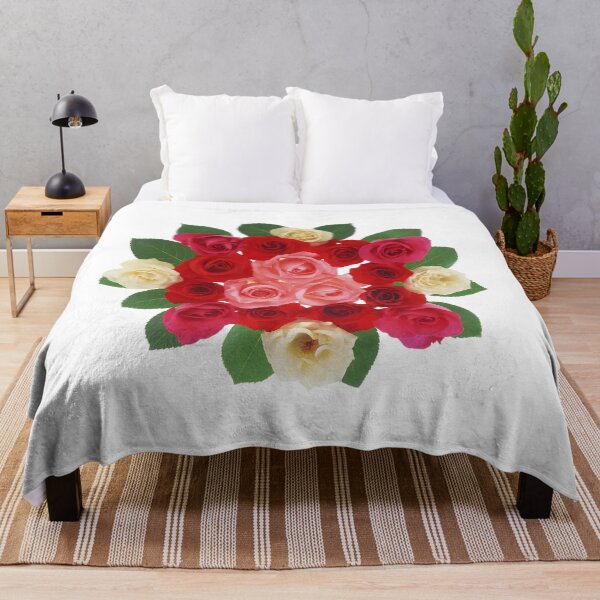 Item preview, Circular Bouquet of Vibrant Multicolored Roses designed and sold by interdesigner.