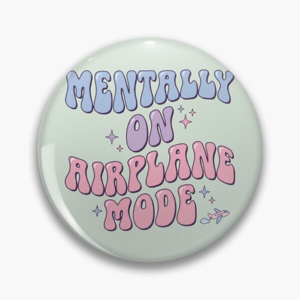 Item preview, Mentally On Airplane Mode designed and sold by Devano06.