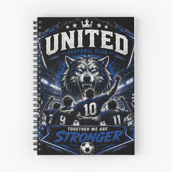 Item preview, United Football Club Wolf Team Spirit Design designed and sold by LegendCourt.