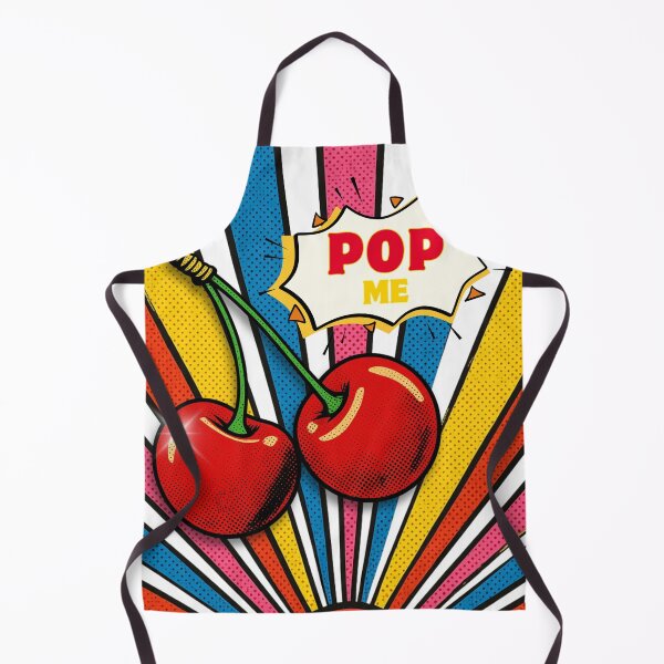 Item preview, Pop Me Cherry – Retro Pop Art Cherry Design designed and sold by Palette & Hue.