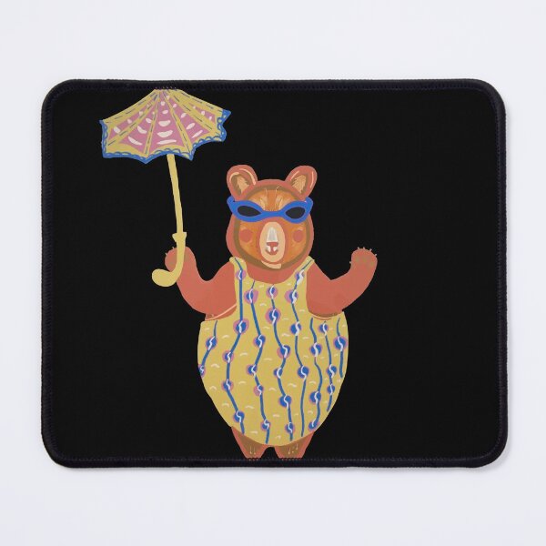 Item preview, Bear And Parasol. designed and sold by SalsySafrano.
