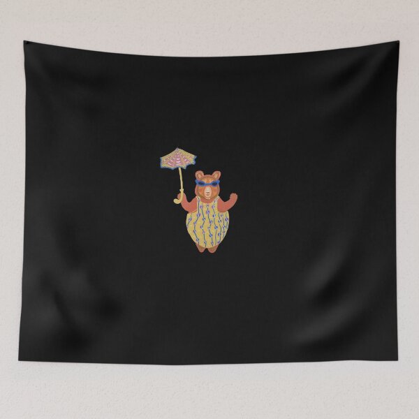 Item preview, Bear And Parasol. designed and sold by SalsySafrano.