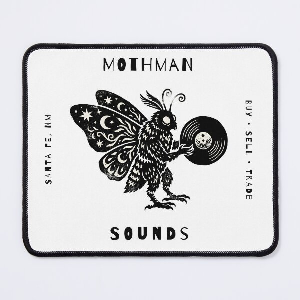 Item preview, Mothman Sounds – Vintage Record Store T-Shirt designed and sold by Klevertee.