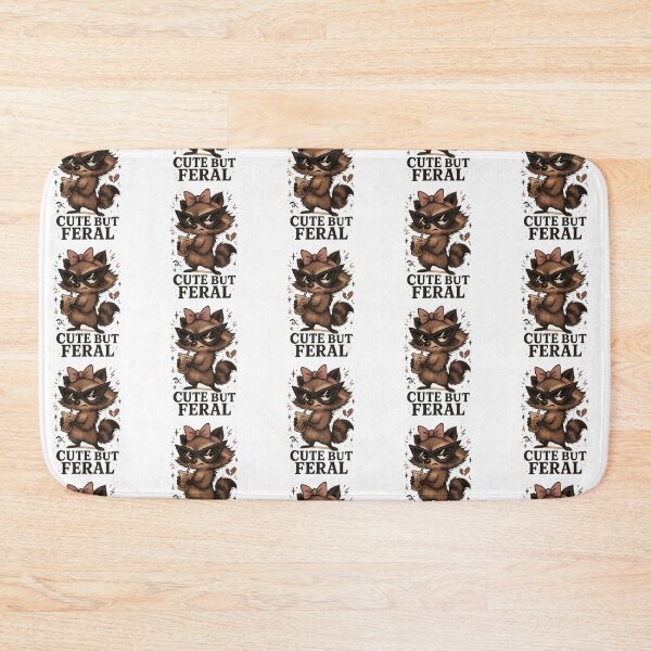 Item preview, Cute but feral raccoon with sass  designed and sold by TimesTwoAngela.
