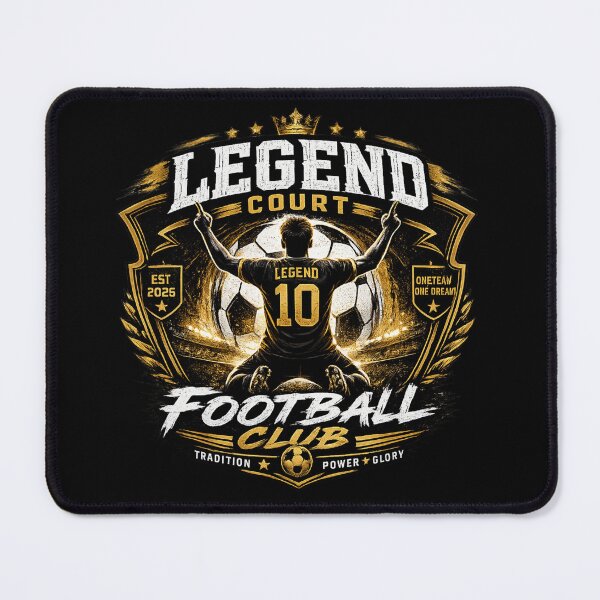 Item preview, Legend Court Number 10 Football Club Vintage Soccer Design designed and sold by LegendCourt.
