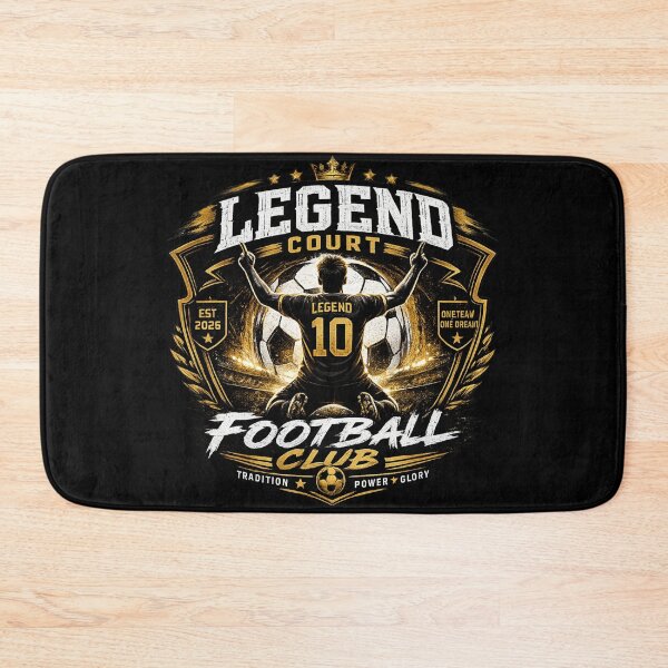 Item preview, Legend Court Number 10 Football Club Vintage Soccer Design designed and sold by LegendCourt.
