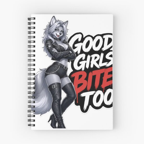 Item preview, Good Girls Bite Too Wolf Girl designed and sold by Furrenzy.