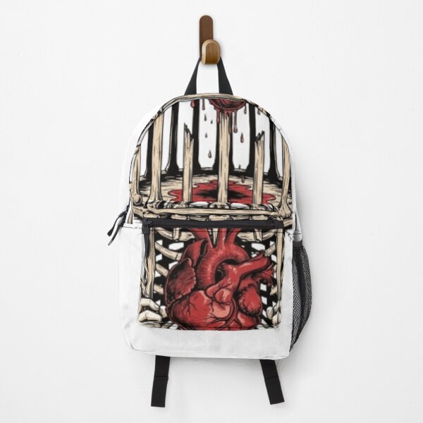 Item preview, Bleeding Heart in Broken Bone Cage Gothic Art designed and sold by Covenist.