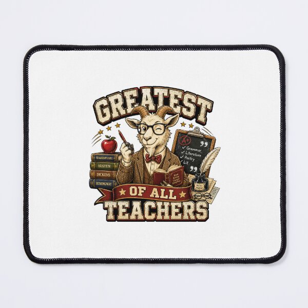 Item preview, Greatest of all Teachers (GOAT) - English designed and sold by Em-Arn.