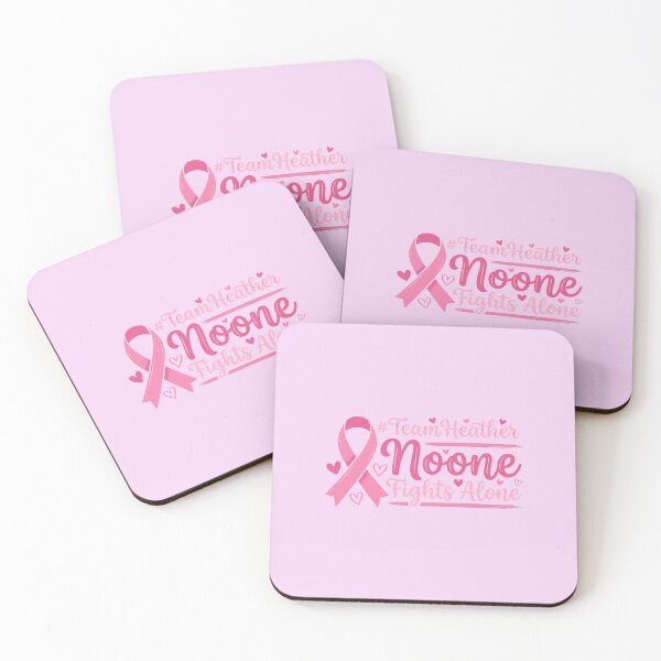 Item preview, Team Heather Noone Fights Alone Breast Cancer Awareness designed and sold by HamadaArtivio1.