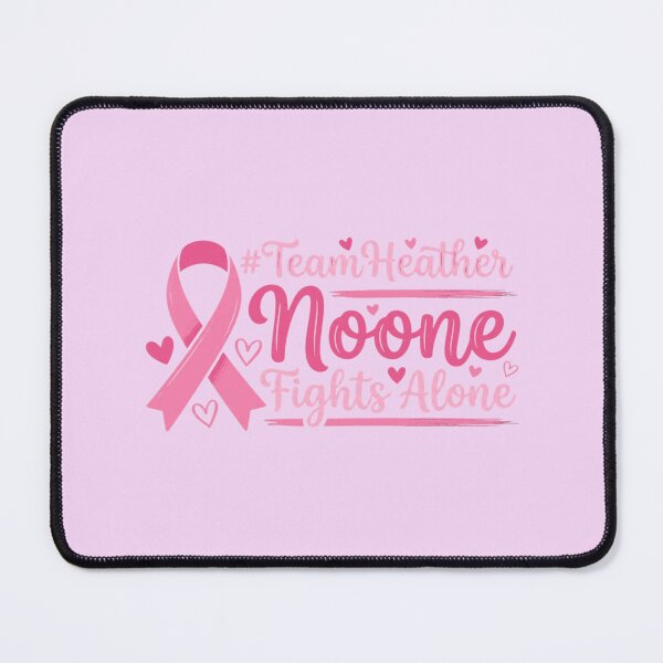Item preview, Team Heather Noone Fights Alone Breast Cancer Awareness designed and sold by HamadaArtivio1.