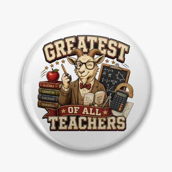 Item preview, Greatest of all Teachers (GOAT) - Mathematics designed and sold by Em-Arn.