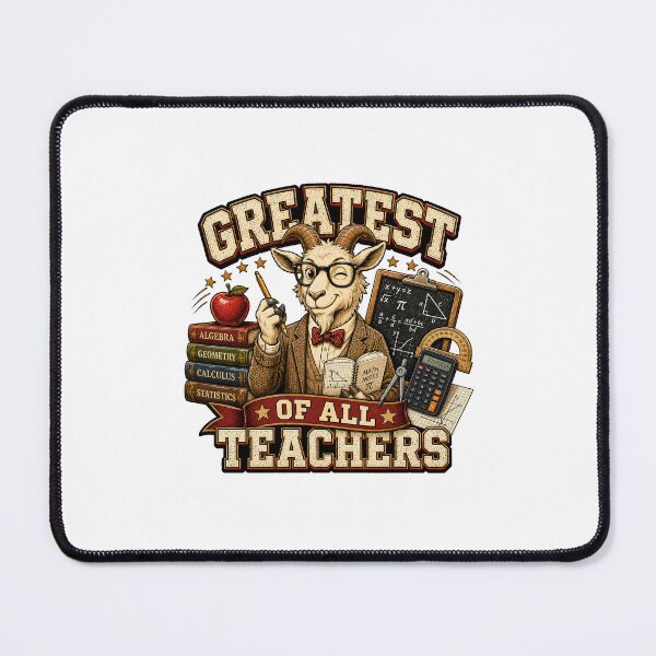 Item preview, Greatest of all Teachers (GOAT) - Mathematics designed and sold by Em-Arn.