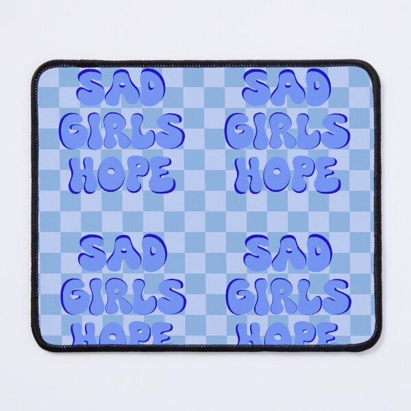 Item preview, Sad Girls Hope (Blue Checkered) designed and sold by gennyevans.