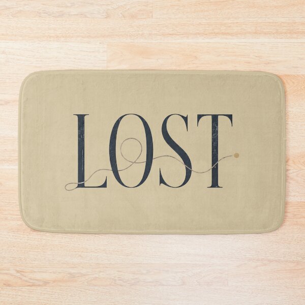 Item preview, LOST Pathway Philosophical Typography Art designed and sold by Tharaazu.