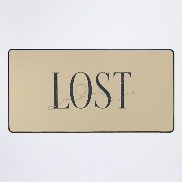 Item preview, LOST Pathway Philosophical Typography Art designed and sold by Tharaazu.