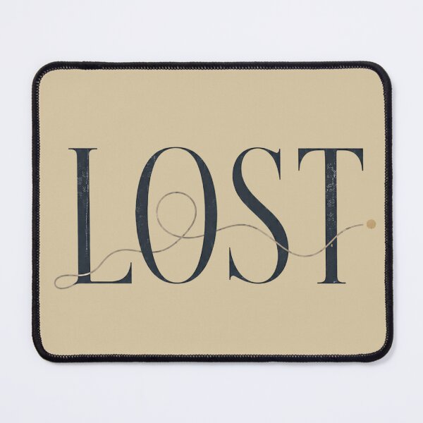 Item preview, LOST Pathway Philosophical Typography Art designed and sold by Tharaazu.
