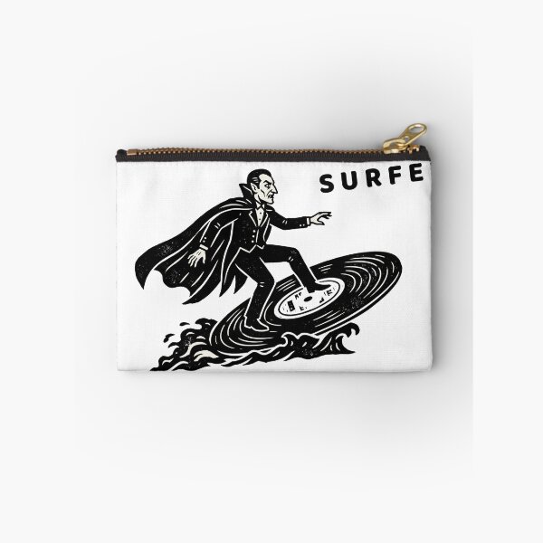 Item preview, The Vinyl Surfer – Vintage Record Store T-Shirt designed and sold by Klevertee.
