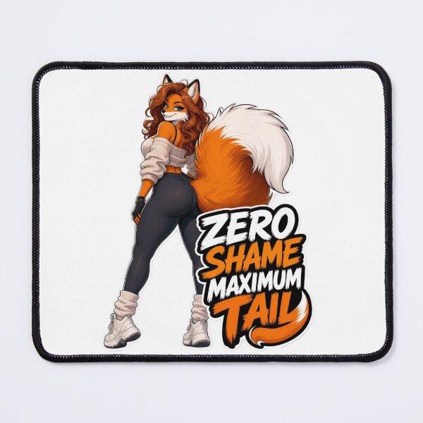 Item preview, Zero Shame Maximum Tail Fox Girl designed and sold by Furrenzy.