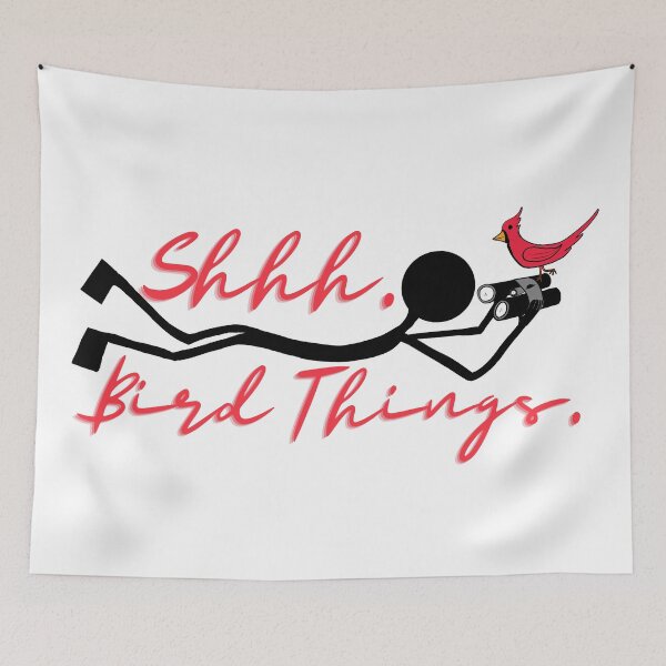 Item preview, Shhh. Bird Things. designed and sold by Feral Vibes.