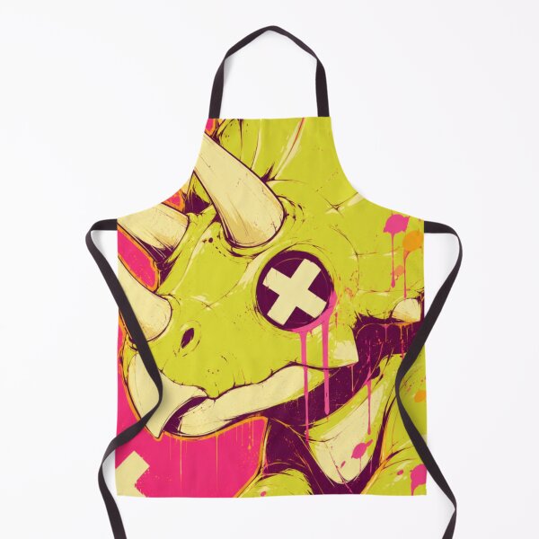 Item preview, Neon Triceratops Graffiti Dinosaur Art designed and sold by VoxelEstudi0nic.