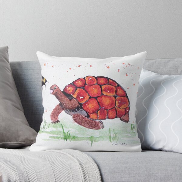 Item preview, Red Tortoise and a Bumble bee  designed and sold by Casimirasart.