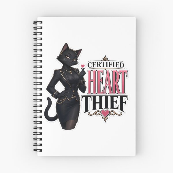 Item preview, Certified Heart Thief Cat Girl designed and sold by Furrenzy.