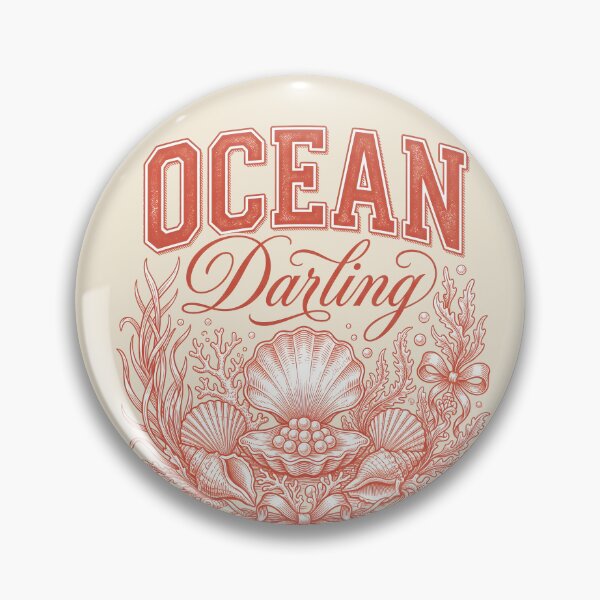 Item preview, Ocean Darling – Coastal Cowgirl Seashell & Pearl Design designed and sold by Sea Gem.
