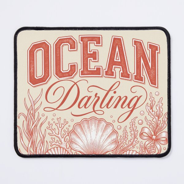 Item preview, Ocean Darling – Coastal Cowgirl Seashell & Pearl Design designed and sold by Sea Gem.