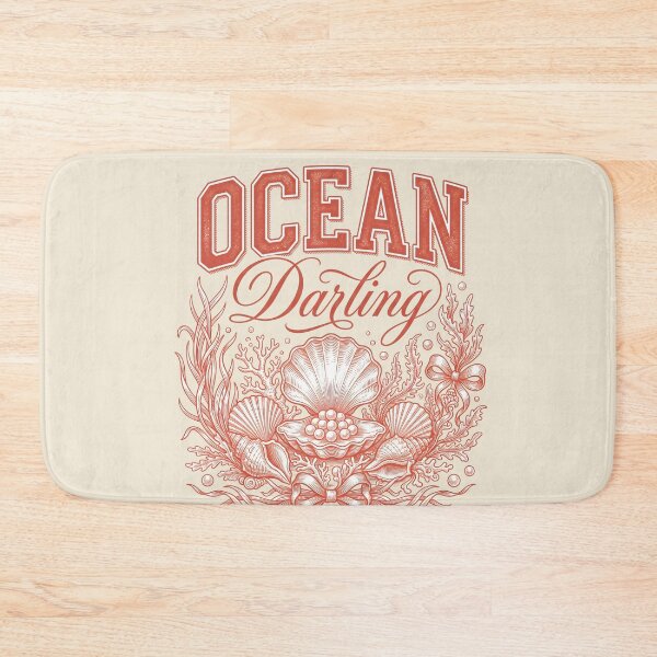 Item preview, Ocean Darling – Coastal Cowgirl Seashell & Pearl Design designed and sold by Sea Gem.