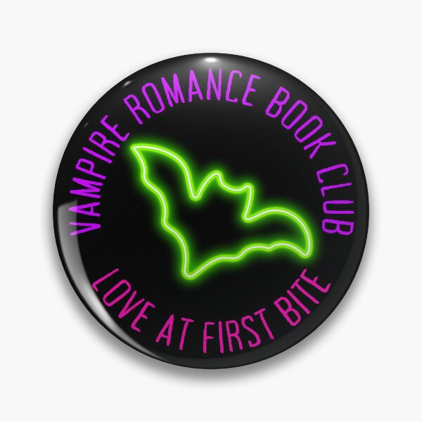 Item preview, Vampire Romance Book Club Love At First Bite Graphic designed and sold by feralheartsclub.