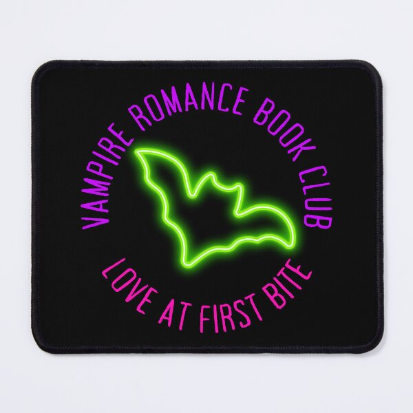Item preview, Vampire Romance Book Club Love At First Bite Graphic designed and sold by feralheartsclub.