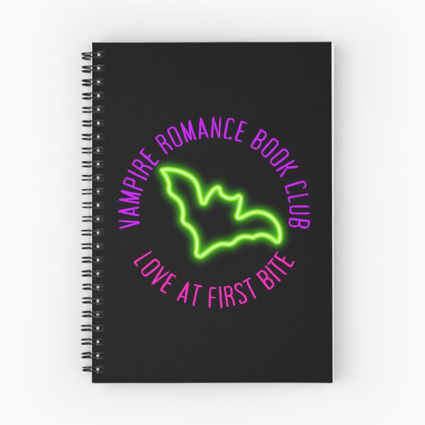 Item preview, Vampire Romance Book Club Love At First Bite Graphic designed and sold by feralheartsclub.