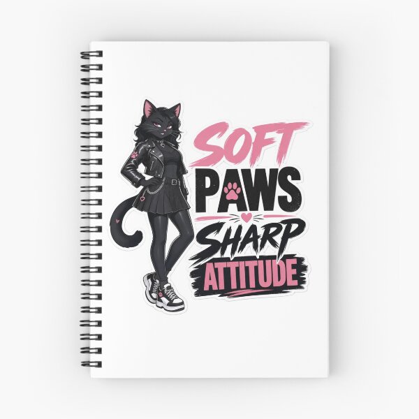 Item preview, Soft Paws Sharp Attitude Cat Girl designed and sold by Furrenzy.