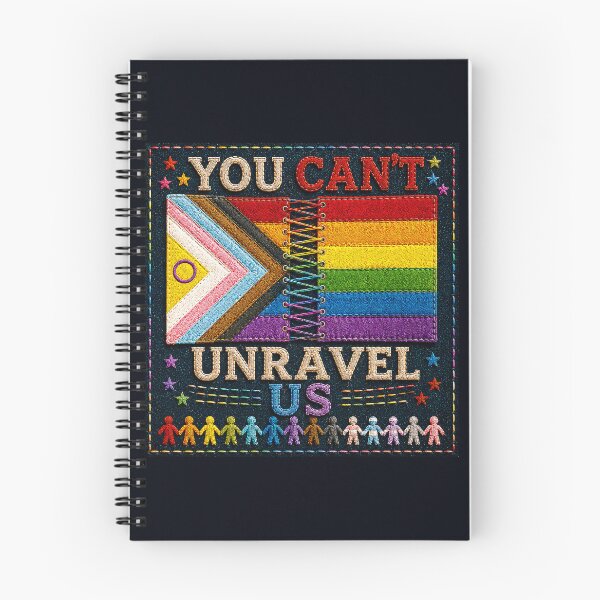Item preview, ✂️ STITCHED TOGETHER COLLECTION ✂️- ❤️ - PRIDE UNITY - You Can't Unravel Us designed and sold by WheelieGdArt.