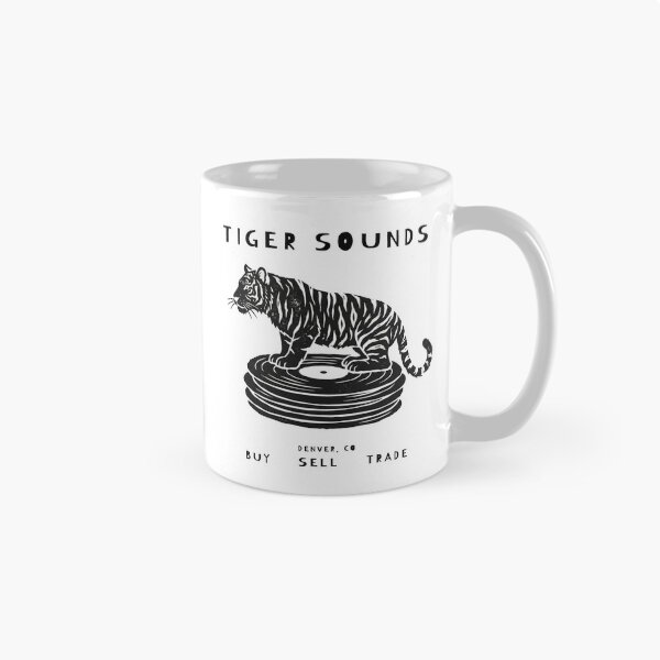 Item preview, Tiger Sounds – Vintage Record Store T-Shirt designed and sold by Klevertee.