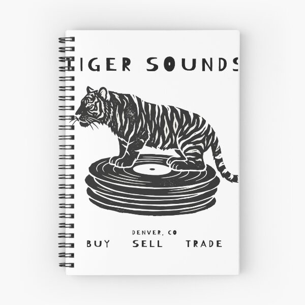 Item preview, Tiger Sounds – Vintage Record Store T-Shirt designed and sold by Klevertee.