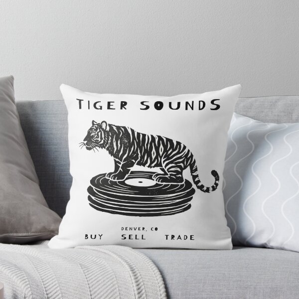 Item preview, Tiger Sounds – Vintage Record Store T-Shirt designed and sold by Klevertee.